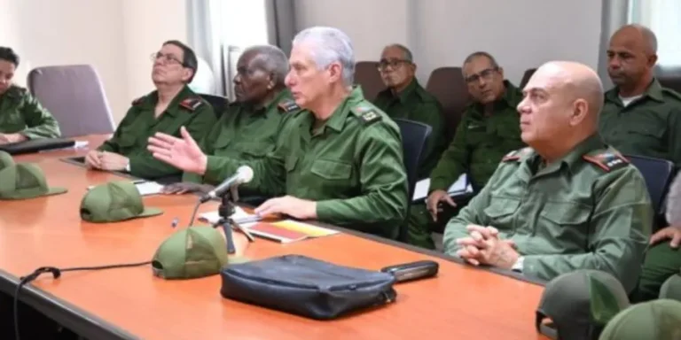 Díaz-Canel prioriza la \»preparación para la defensa\» mientras Cuba se hunde en la crisis de servicios públicos y el estallido social