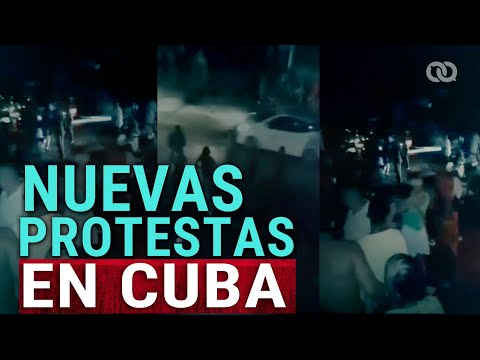 “Corriente y comida”: nuevas protestas en Cuba
