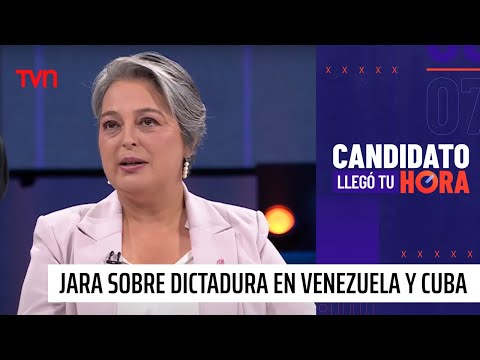 Jeannette Jara enfatizó en "dictadura" de Venezuela y aseguró que Cuba "tiene otro mecanismo"