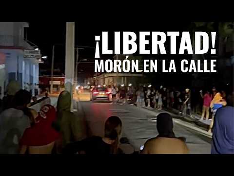 🚨 Morón se lanza a las calles a gritos de “¡Libertad!”