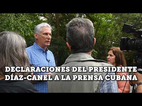 Declaraciones del Presidente cubano sobre prioridades para superar el momento actual