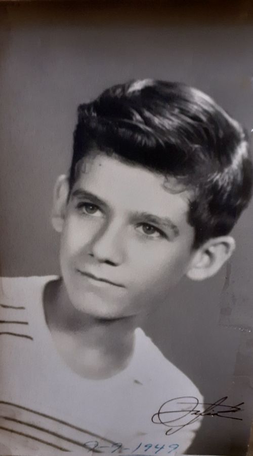 Manolo Yánez de niño (Foto: Cortesía)