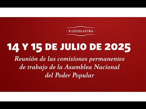 Comisiones permanentes del Parlamento continúan debates