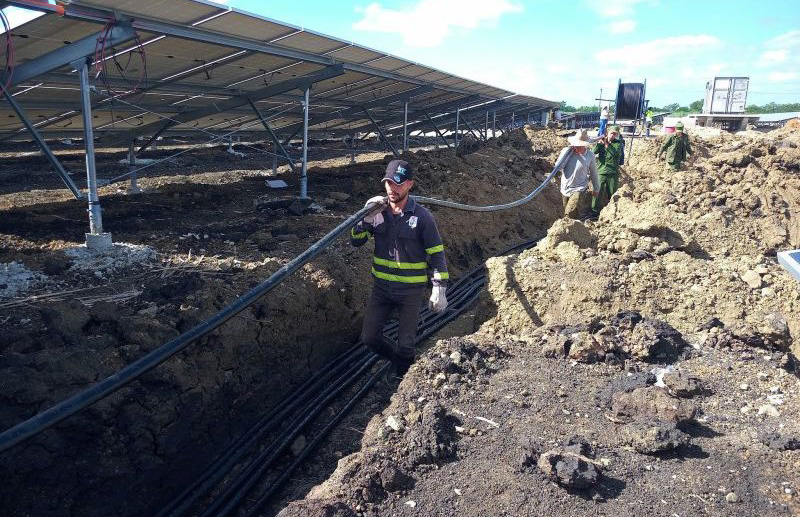 Parque solar El Meso (Foto: ACN)