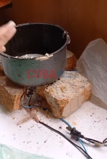Cocina improvisada