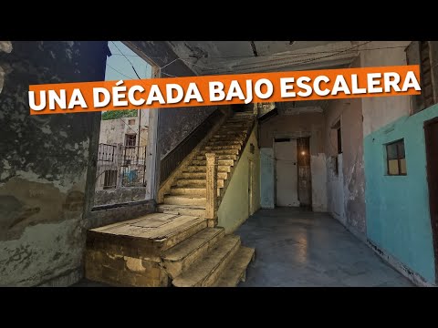 Yazmín no es ficción: su casa es un hueco bajo la escalera