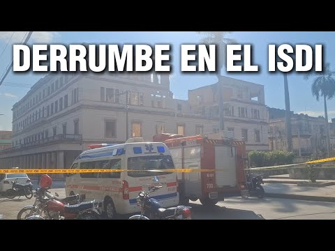 Nuevo derrumbe en el edificio del Instituto Superior de Diseño (ISDI) de La Habana