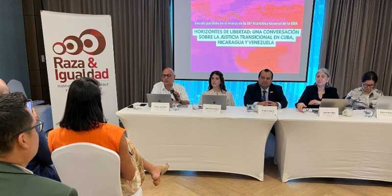 Expertos debaten en la OEA la justicia transicional y reparación para víctimas de la dictadura cubana, Nicaragua y Venezuela