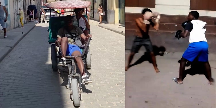 La infancia robada por la crisis: un adolescente de 14 años conduce un bicitaxi en La Habana para alimentar a su familia