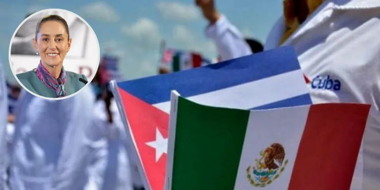 Sheinbaum confirma la continuidad del programa de médicos cubanos en México pese a señalamientos de explotación laboral