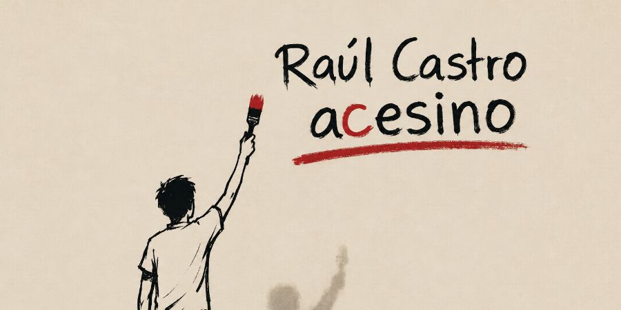 Jóvenes cubanos desafían a la dictadura con grafiti contra Raúl Castro: la ortografía fallida revela el fracaso del sistema educativo de la isla