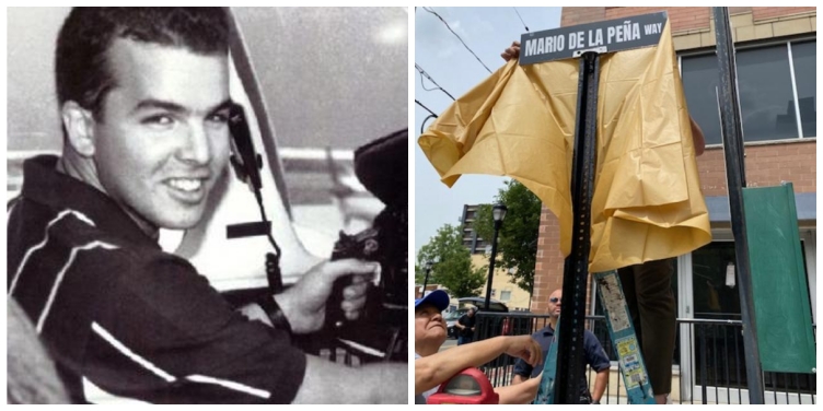 Union City rinde homenaje a Mario de la Peña, piloto de Hermanos al Rescate asesinado por la dictadura cubana