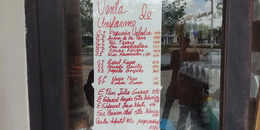 El inicio del curso escolar en Cuba impone un costo imposible a las familias frente al colapso del sistema educativo
