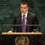 El presidente de Ecuador exige fijar fecha para elecciones libres en Cuba y Venezuela desde la ONU