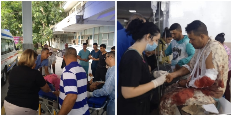 Decenas de heridos, incluidos menores, tras accidente de ómnibus interprovincial en la Autopista Nacional de Cuba