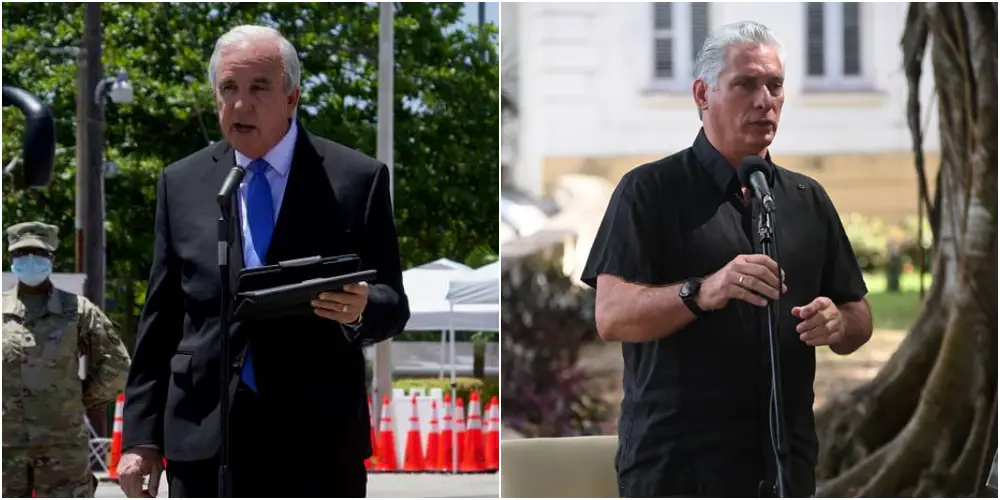 Giménez confronta a Díaz-Canel y respalda nuevas sanciones de EE. UU. contra el régimen cubano