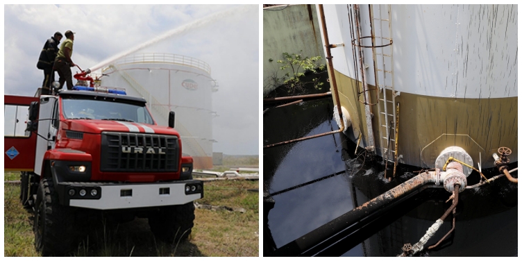 Lento avance en la extracción de crudo derramado en Matanzas evidencia el deterioro industrial en Cuba