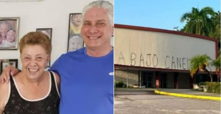 Madre de la portavoz de Díaz-Canel exige cinco años de castigo para autor de un cartel \»Abajo Canel\» en Santa Clara