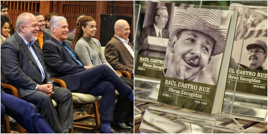 El régimen cubano relanza las «obras escogidas» de Raúl Castro en pleno colapso económico y apagón editorial