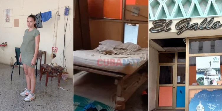 «No tengo a dónde ir»: madre embarazada con tres hijos ocupa local abandonado en Centro Habana ante amenaza de desalojo