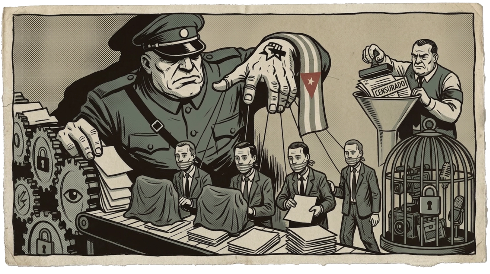 El monopolio comunicacional en Cuba: Cómo el Partido Comunista ejerce el control absoluto sobre la prensa