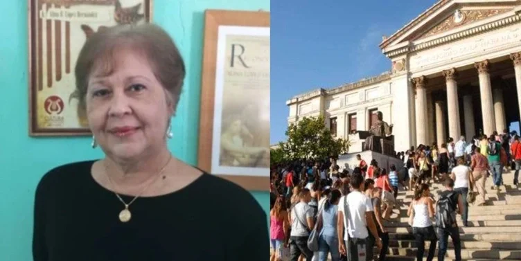 Alina Bárbara López respalda el paro estudiantil contra ETECSA y asegura que la fractura del control universitario es «evidente»