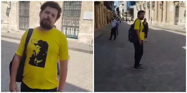 Ciudadano confronta en La Habana a Michel Torres, vocero del programa estatal «Con Filo»
