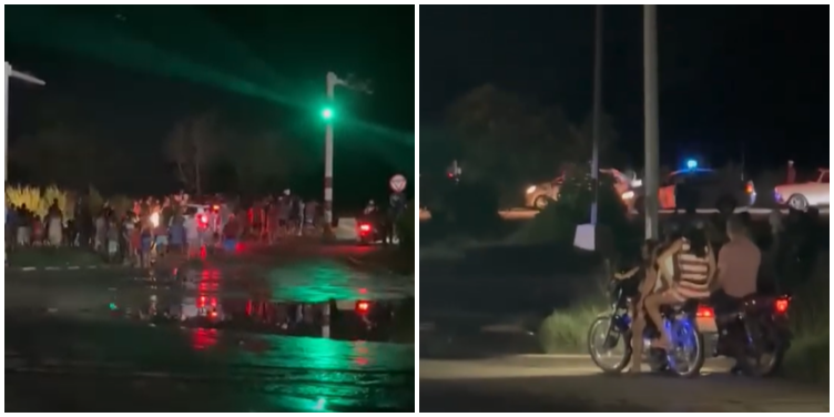 Nueva protesta nocturna en La Habana: vecinos de Fontanar toman las calles por los prolongados apagones