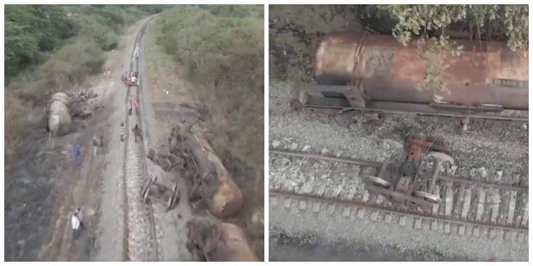 Restablecen de manera preliminar el tránsito en la Línea Central del ferrocarril tras nuevo descarrilamiento en Matanzas