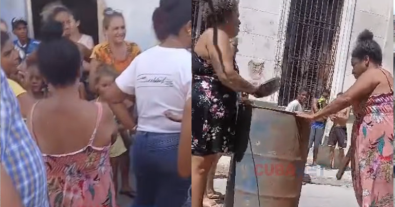 Desesperación y resistencia en Regla: Ciudadanos desafían al régimen de La Habana con el himno nacional ante la sede del Partido Comunista