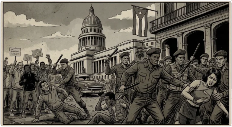 Concentración de poder, control militar y represión: las claves que definen a la dictadura cubana