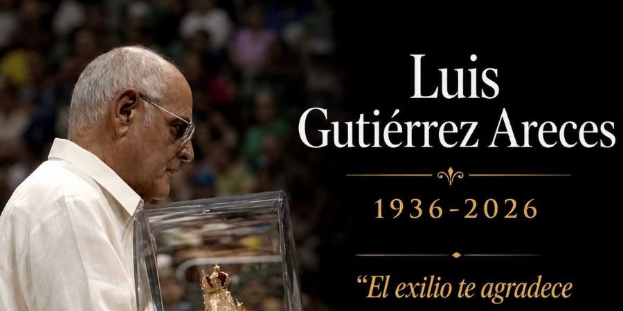 Fallece Luis Gutiérrez Areces, el exiliado que rescató la imagen de la Virgen de la Caridad para el exilio cubano en Miami