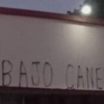 \»Abajo Canel y el PCC\»: Pintada opositora irrumpe en la inauguración del curso en la Universidad Central de Las Villas