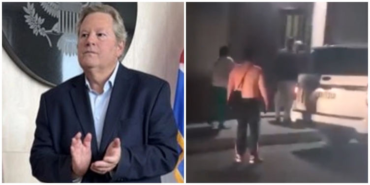 Dictadura cubana orquesta actos de repudio contra el diplomático estadounidense Mike Hammer en Camagüey y Trinidad