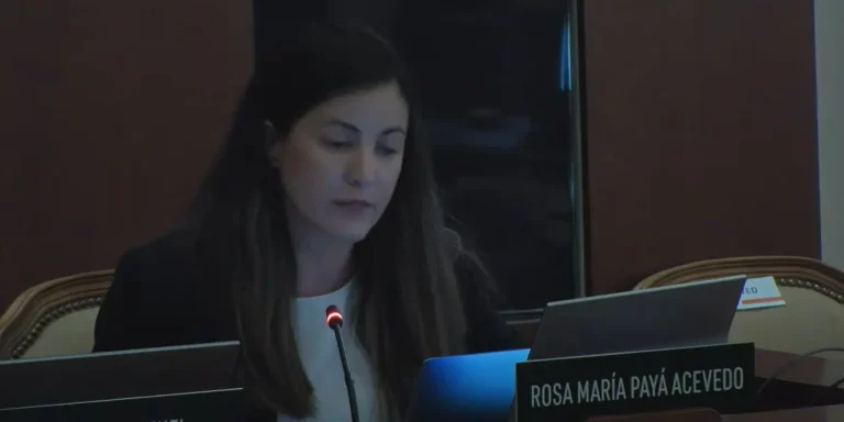 Rosa María Payá postula ante la OEA para la CIDH y promete fortalecer la justicia frente a la represión en el hemisferio
