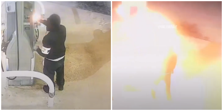 Hombre incendia gasolinera en Miami con un cartel a favor del fin del embargo contra Cuba