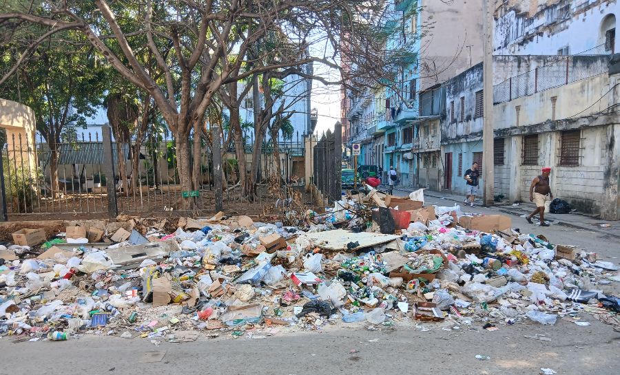 El colapso de los servicios comunales en La Habana obliga a los ciudadanos a pagar por la recogida privada de basura